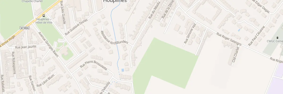 Plan du 71 Rue du Résolu à Houplines