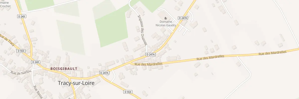 Plan du 5 Rue des Gominets à Tracy-sur-Loire