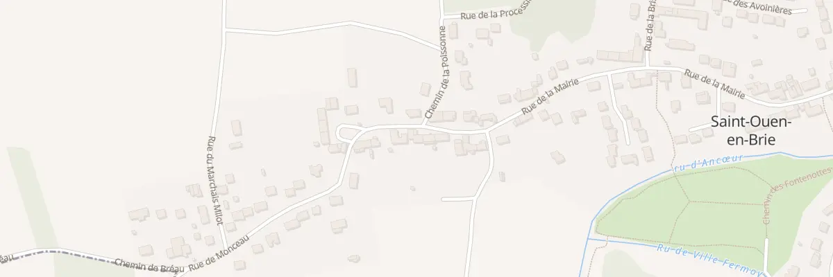 Plan du 585 Rue de la Mairie à Saint-Ouen-en-Brie