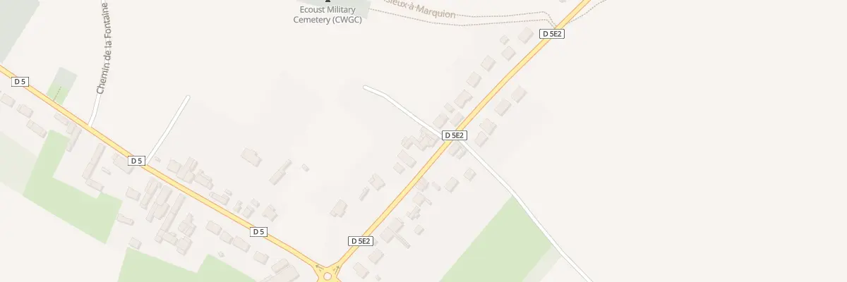 Plan du 9 Rue de la Gare à Écoust-Saint-Mein
