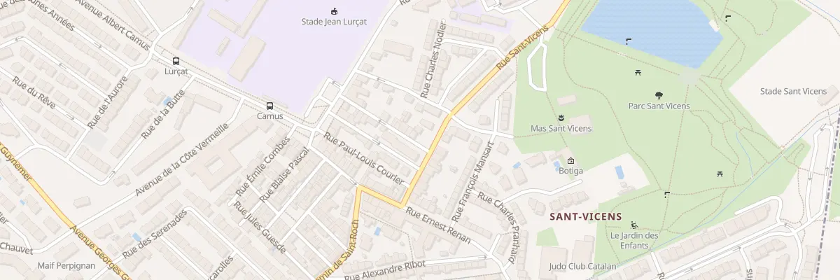 Plan du 9 Rue San Vicens à Perpignan