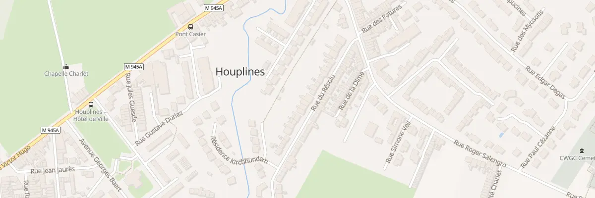 Plan du 28 Rue du Résolu à Houplines