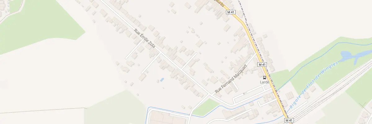 Plan du 740 Rue Émile Zola à Sainghin-en-Weppes