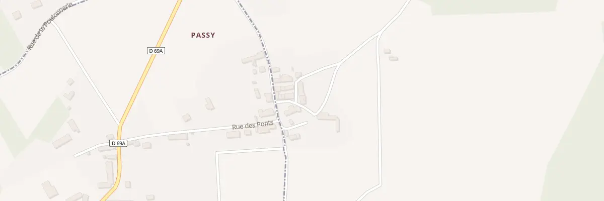 Plan du 4 Che de la Potence à Villebéon