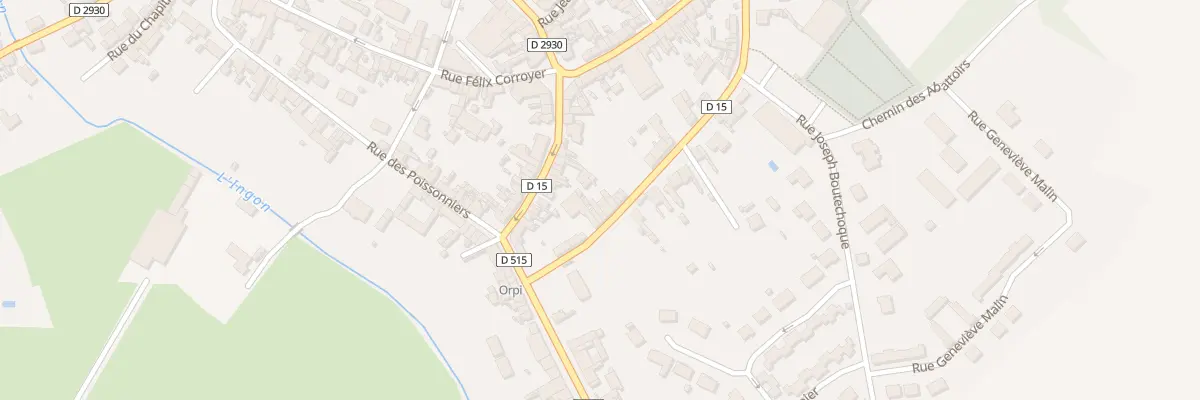 Plan du 9 Rue des Champs à Nesle