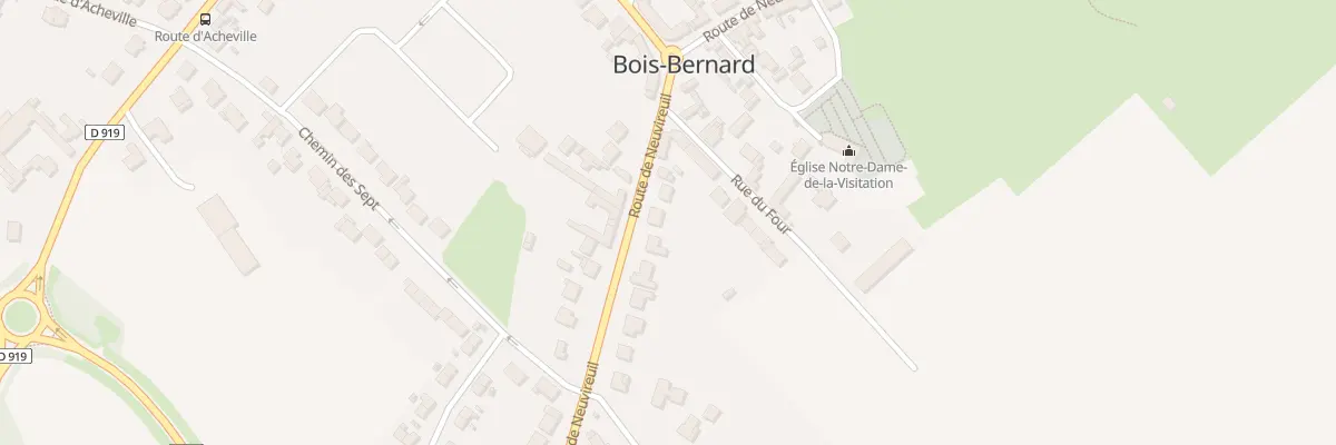 Plan du 51 Rte de Neuvireuil à Bois-Bernard
