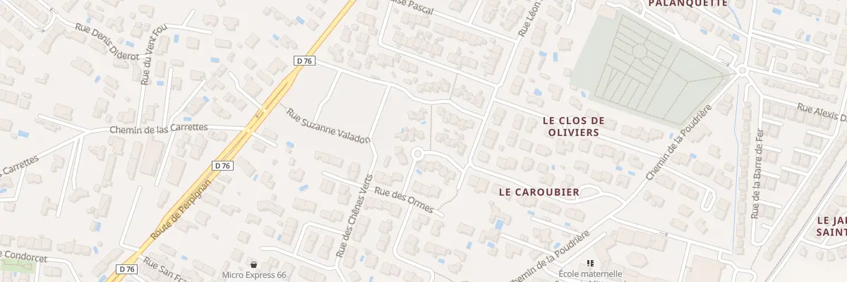 Plan du 10 Rue Alfred Sisley à Pia