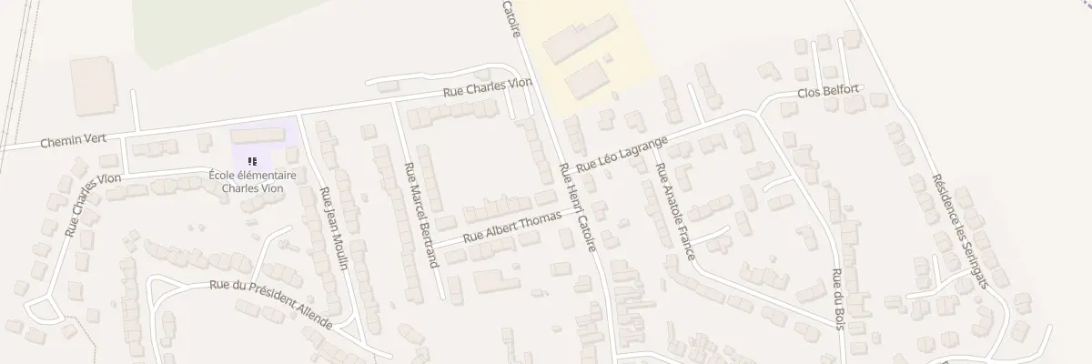 Plan du 35 Rue Catoire à Provin