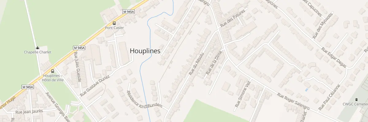 Plan du 24 Rue du Résolu à Houplines