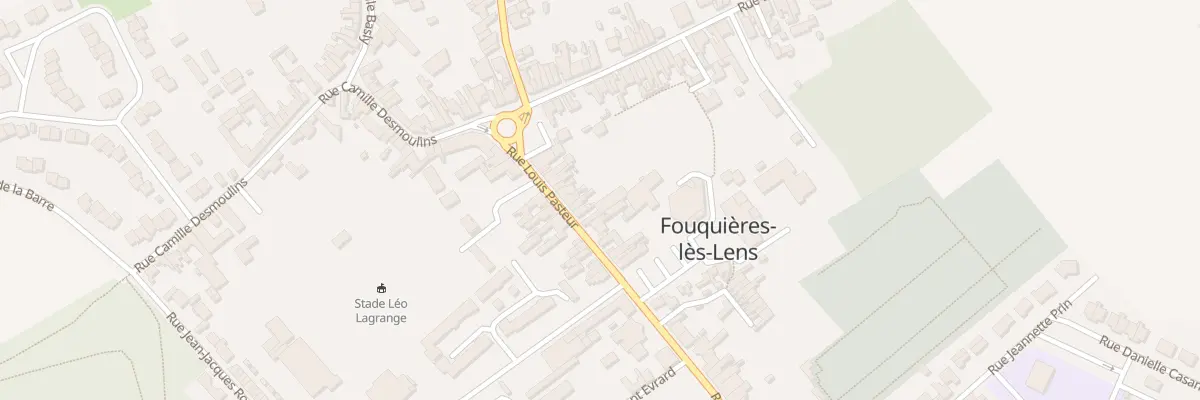 Plan du 47 Rue Louis Pasteur à Fouquières-lès-Lens
