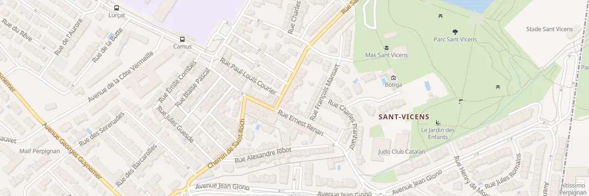 Plan du 4 Rue San Vicens à Perpignan