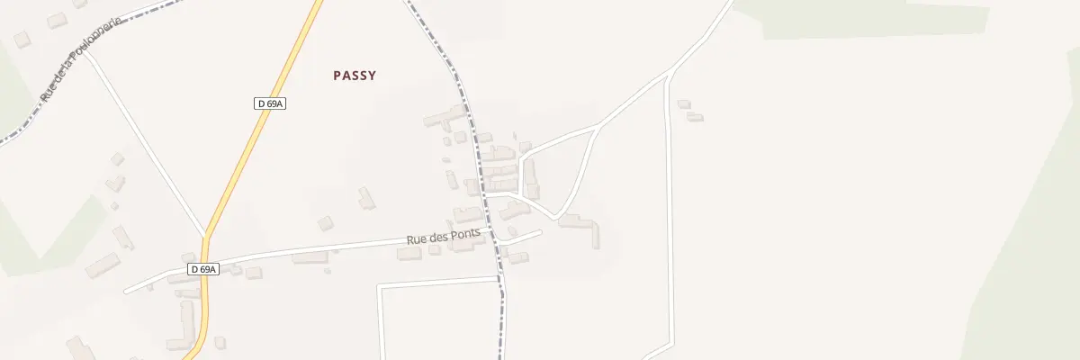 Plan du 2 Che de la Potence à Villebéon