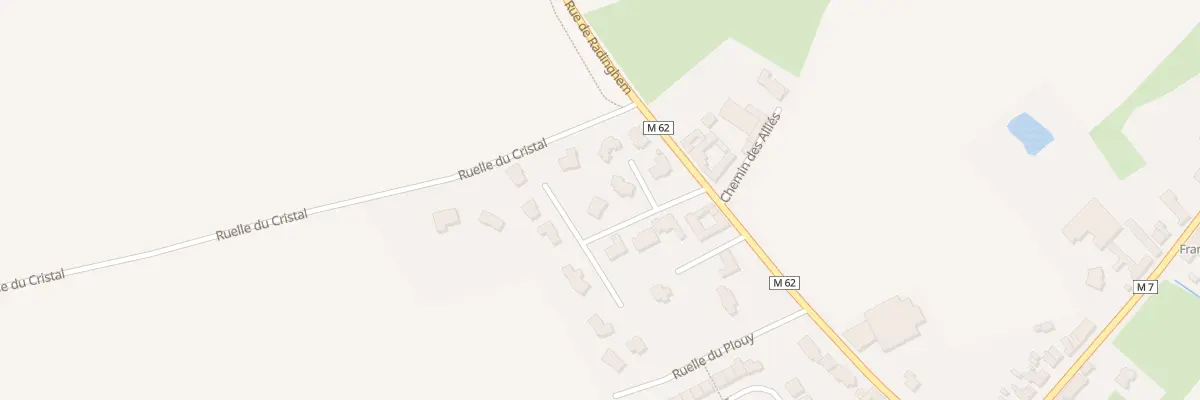 Plan du 9 Rue M-Caroline de Beauffort à Beaucamps-Ligny