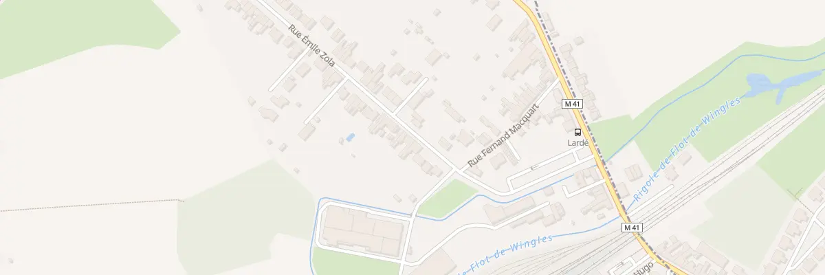 Plan du 781 Rue Émile Zola à Sainghin-en-Weppes