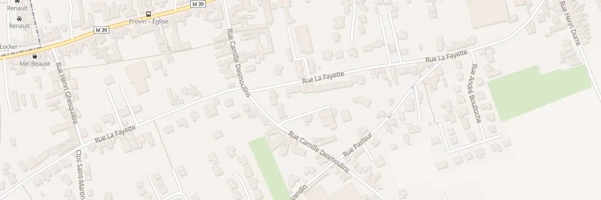 Plan du 61 Rue Lafayette à Provin