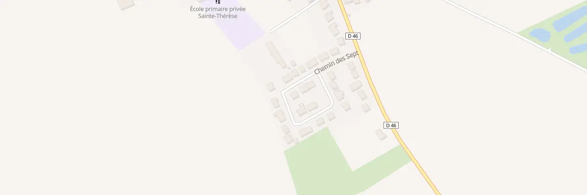 Plan du 7 Che des Sept à Neuvireuil