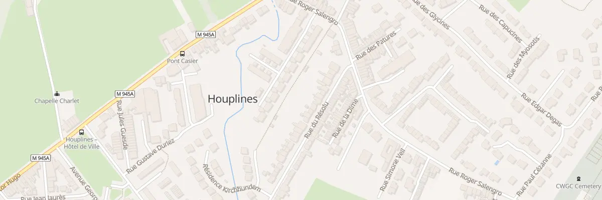 Plan du 18 Rue du Résolu à Houplines