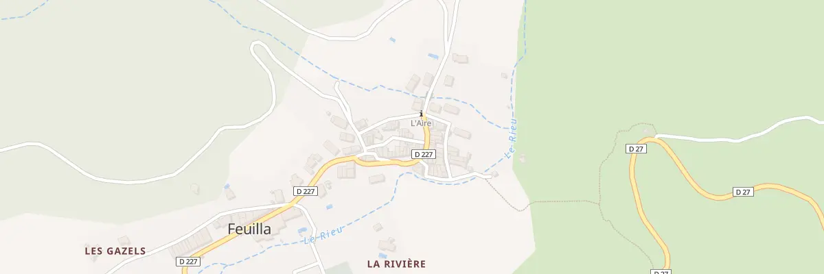 Plan du 7 Rue de la Croix Rousse à Feuilla