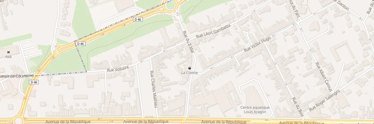 Plan du 25 Rue du 8 Mai à Billy-Montigny