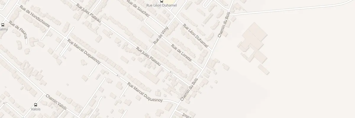 Plan du 10 Rue de Lorette à Harnes