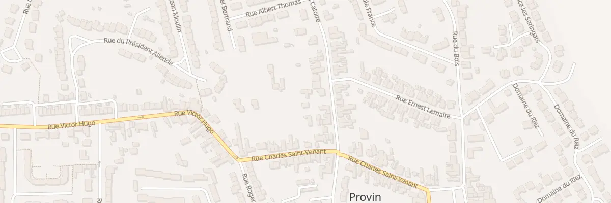 Plan du 40 Rue Charles Saint-Venant à Provin