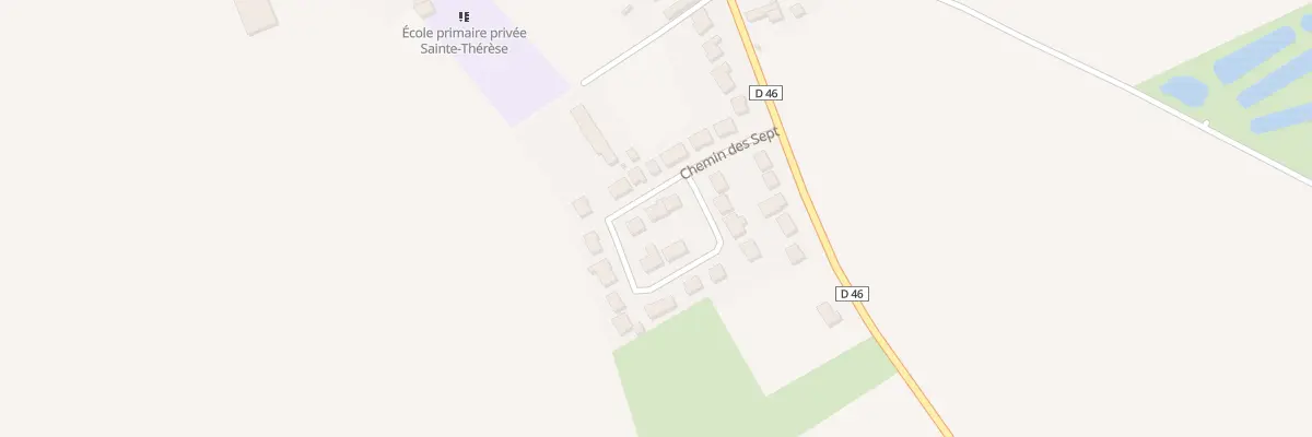 Plan du 9 Che des Sept à Neuvireuil