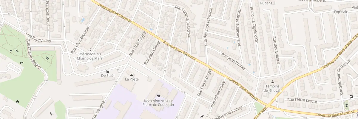 Plan du 4 Rue Jean-Baptiste Chardin à Perpignan