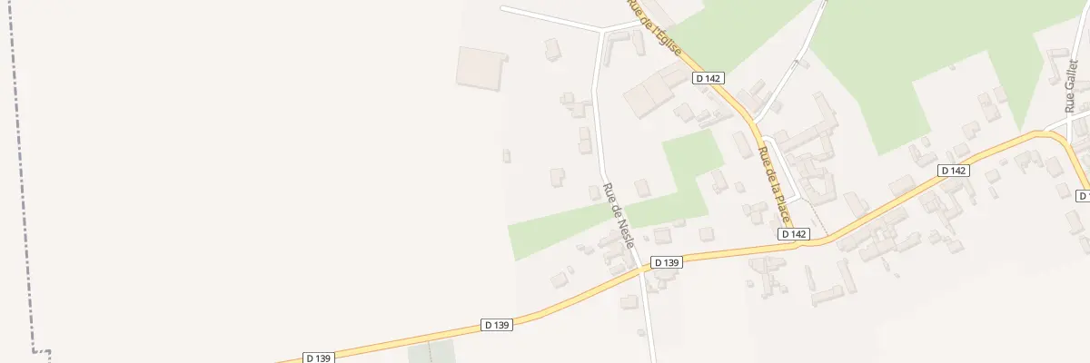 Plan du 7 Rue de Nesle à Morchain