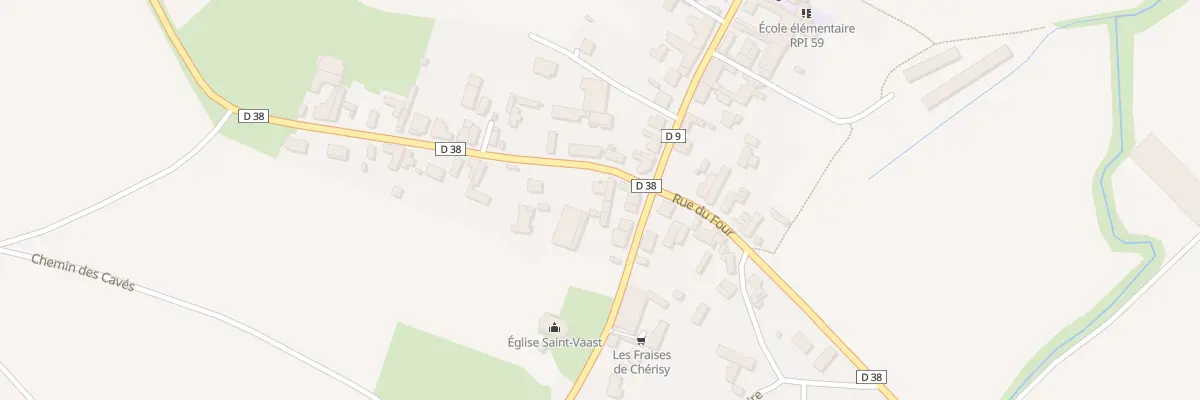 Plan du 3 Rue d’Arras à Chérisy