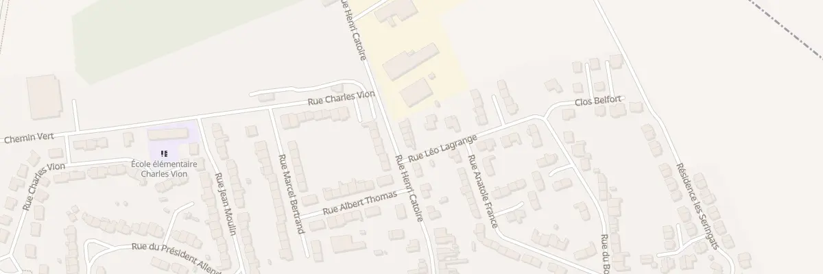 Plan du 48 Rue Catoire à Provin