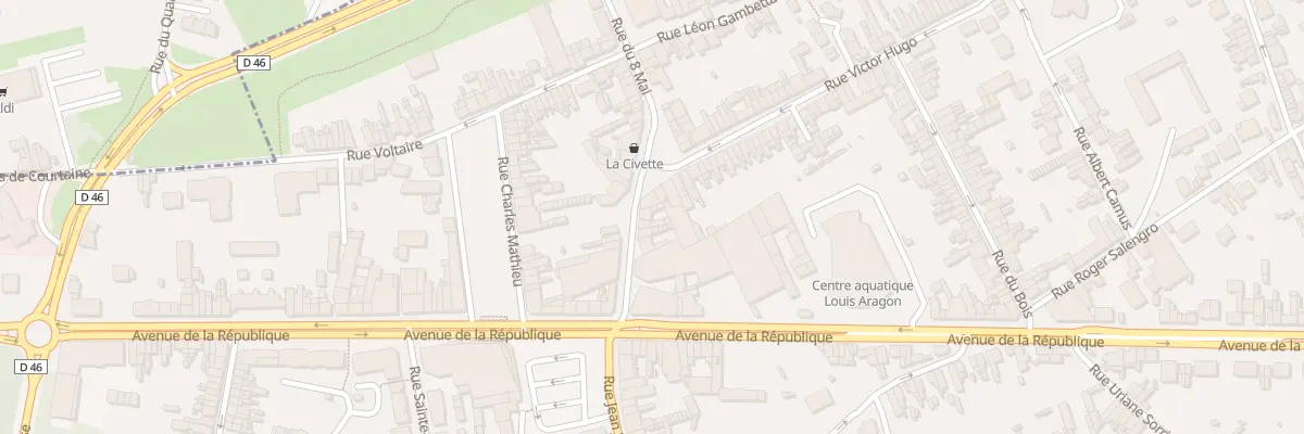 Plan du 12 Rue du 8 Mai à Billy-Montigny