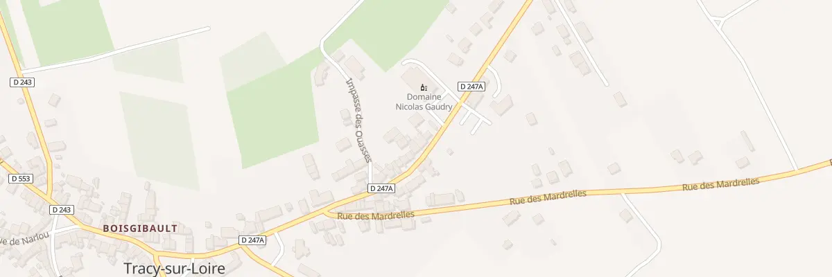 Plan du 17 Rue des Gominets à Tracy-sur-Loire