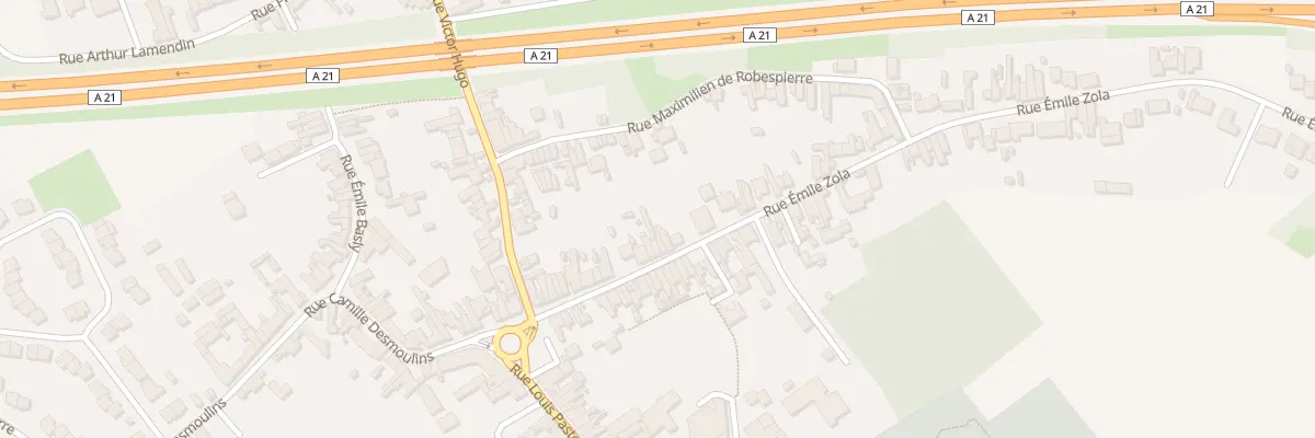 Plan du 39 Rue Emile Zola à Fouquières-lès-Lens