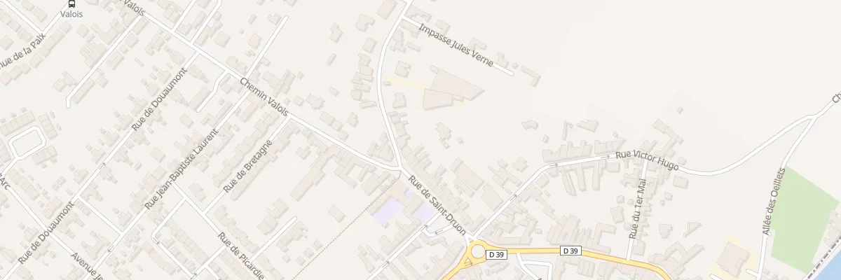 Plan du 37 Rue Saint Druon à Harnes