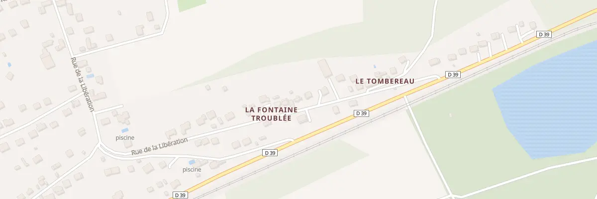 Plan du 43 Rue de la Libération à La Grande-Paroisse