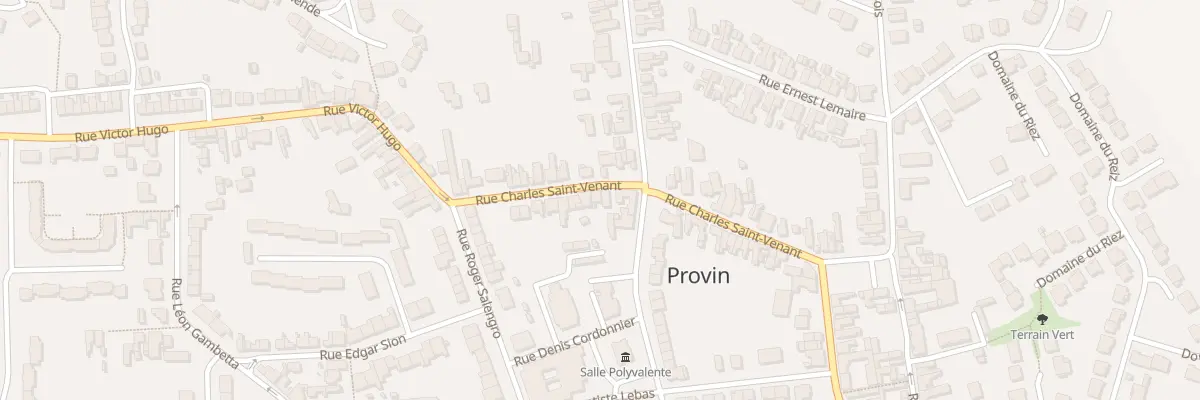 Plan du 35 Rue Charles Saint-Venant à Provin