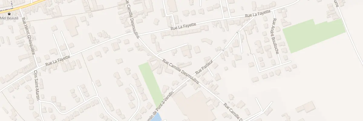 Plan du 25 Rue Camille Desmoulins à Provin