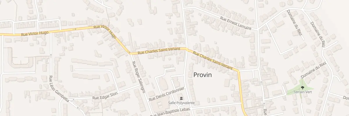 Plan du 31 Rue Charles Saint-Venant à Provin