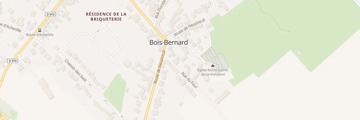 Plan du 5 Rue du Four à Bois-Bernard