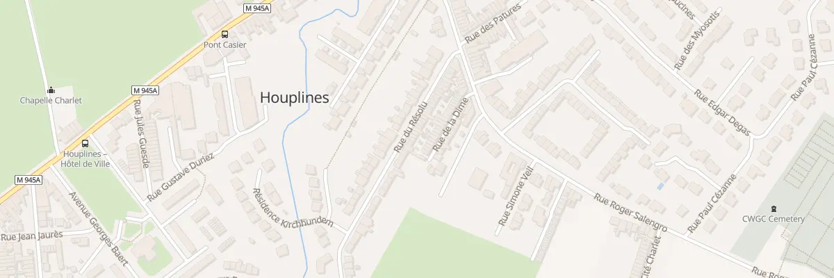 Plan du 41 Rue du Résolu à Houplines