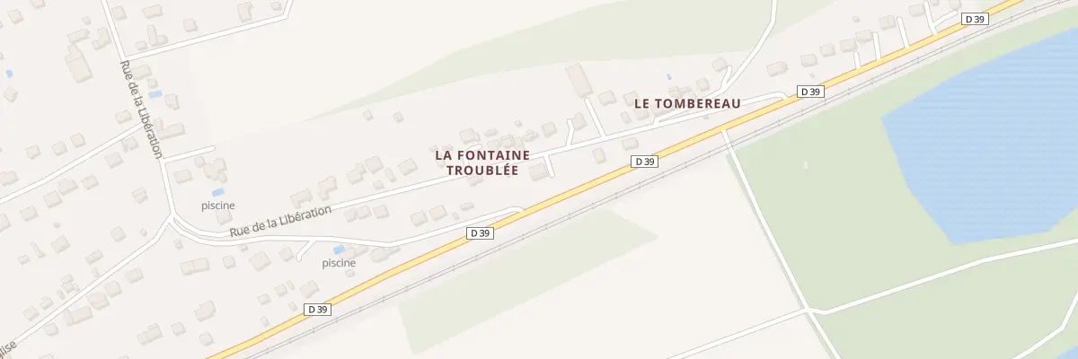 Plan du 34 Rue de la Libération à La Grande-Paroisse