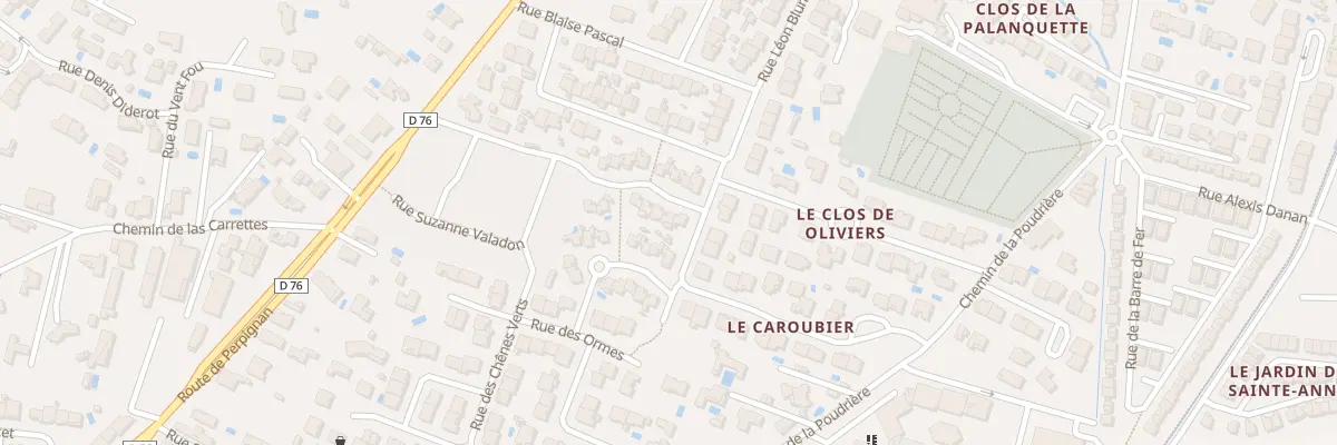 Plan du 12 Rue Claude Monet à Pia
