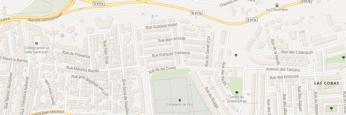 Plan du 22 Rue Francois Tresserre à Perpignan