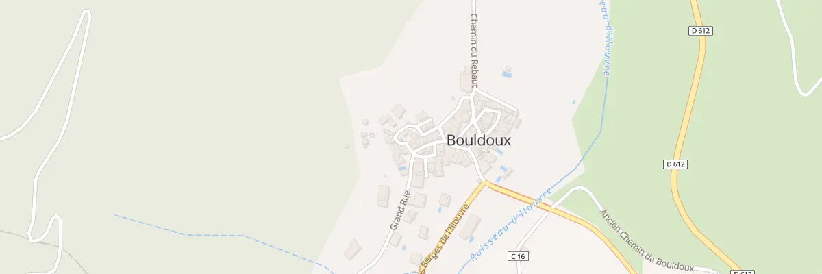 Plan du 5041 Bouldoux à Babeau-Bouldoux