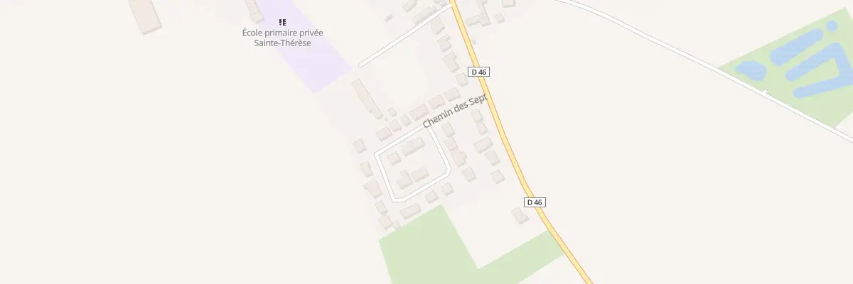 Plan du 11 Che des Sept à Neuvireuil