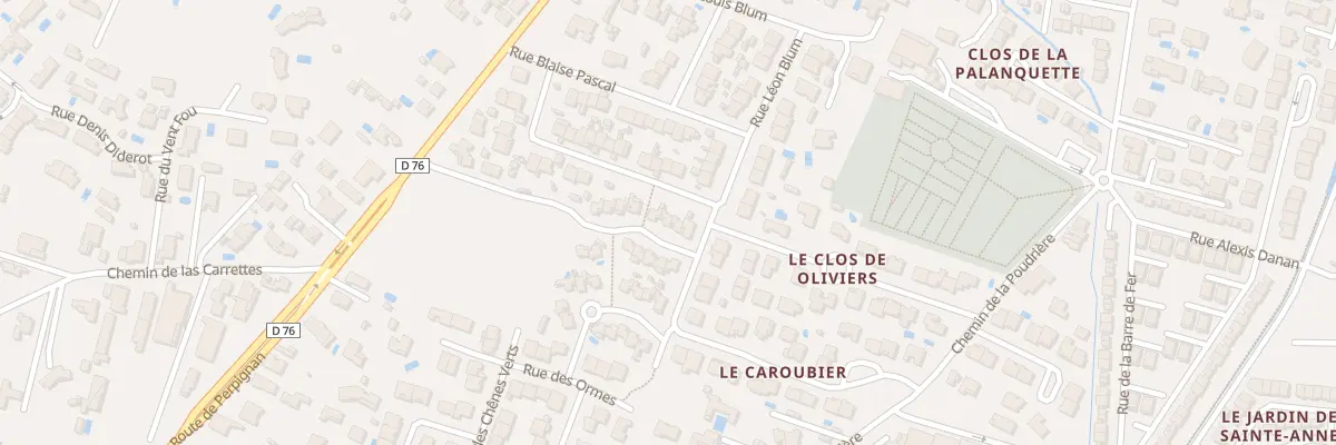 Plan du 11 Rue Claude Monet à Pia