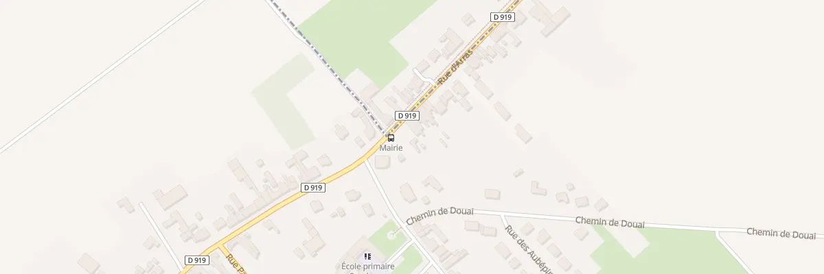 Plan du 55 Rte d’Arras à Bois-Bernard