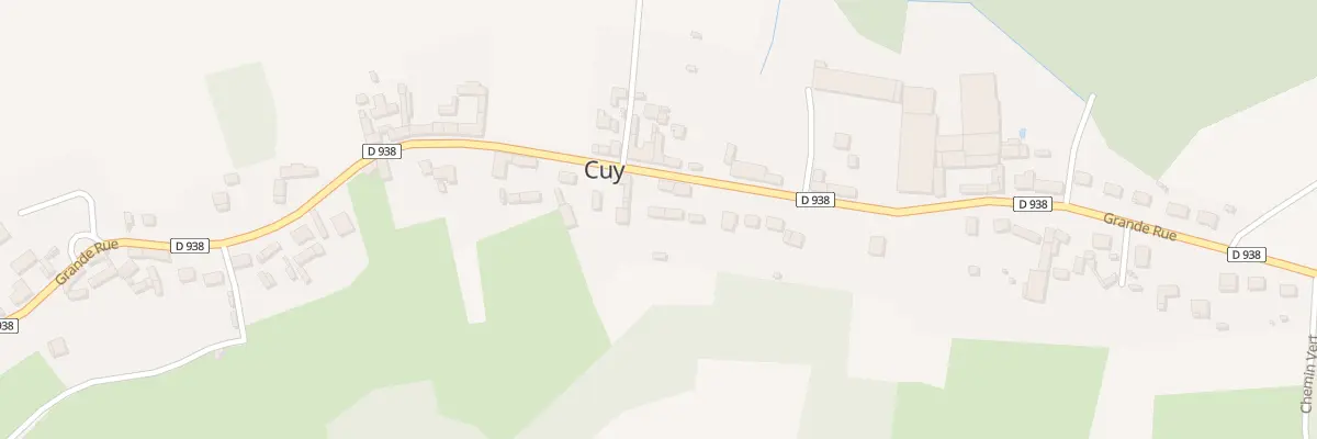 Plan du 45 Gr Grande Rue à Cuy