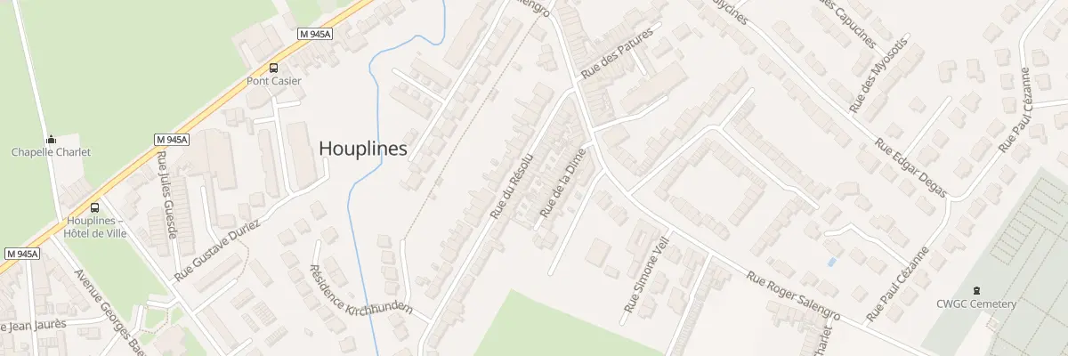 Plan du 29 Rue du Résolu à Houplines