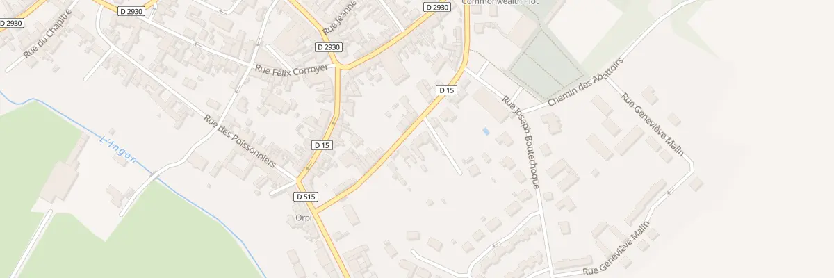 Plan du 8 Rue des Champs à Nesle